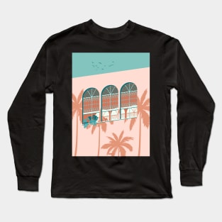 Vintage Palace Aesthetic Architecture Long Sleeve T-Shirt